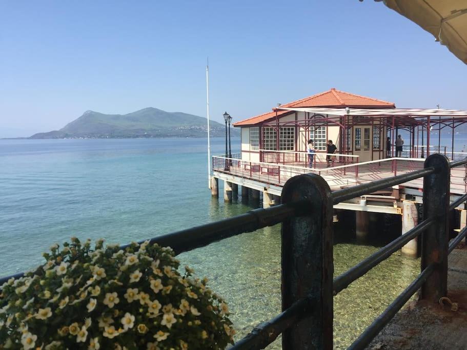 Villa Oleander Agios Nikolaos Loutra Edipsou Dış mekan fotoğraf