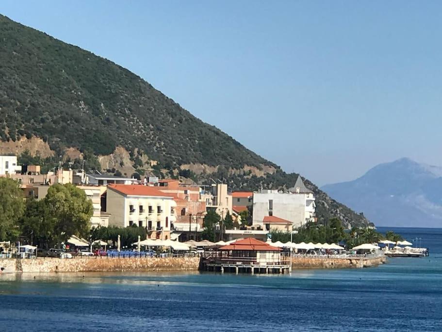 Villa Oleander Agios Nikolaos Loutra Edipsou Dış mekan fotoğraf