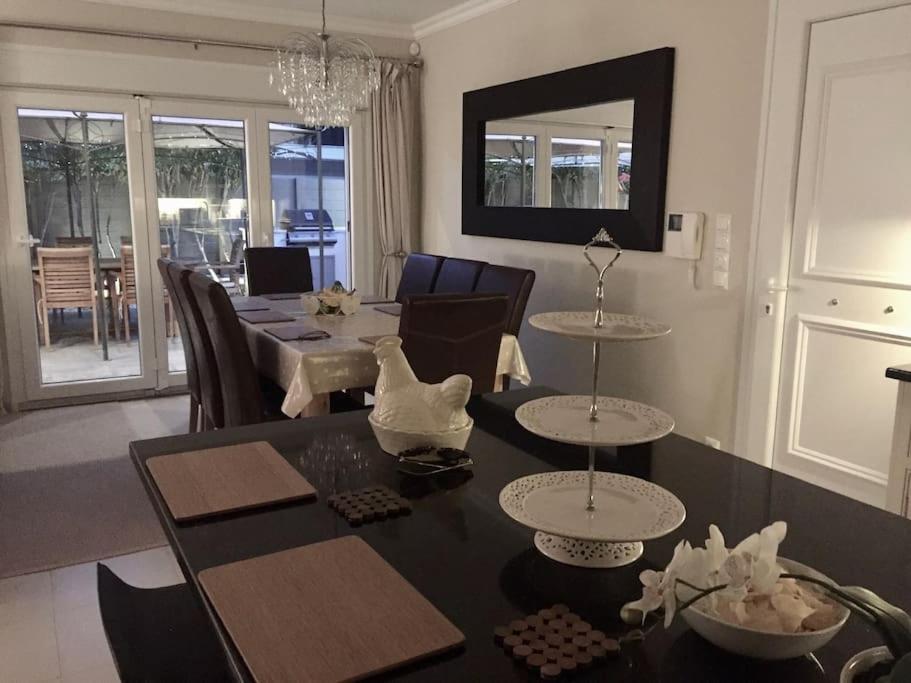 Villa Oleander Agios Nikolaos Loutra Edipsou Dış mekan fotoğraf